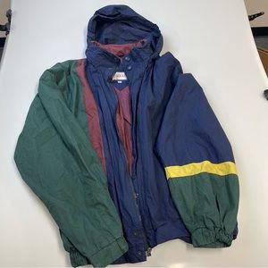 Men jacket blue TOWER BAY SIZE XL